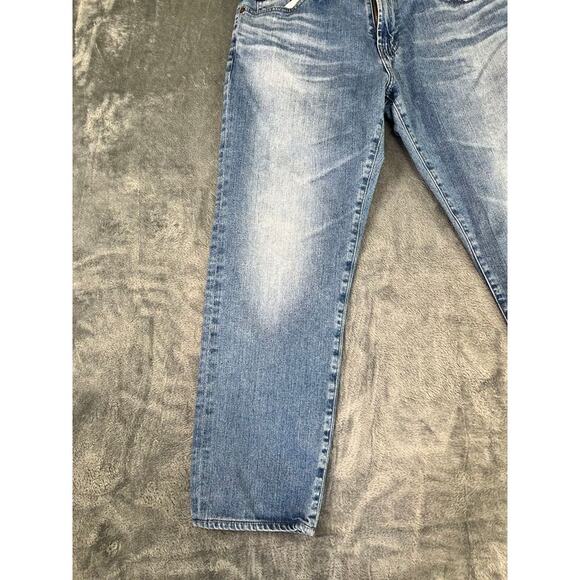 Men's AG Adriano Goldschmied Blue Denim Jeans 33x34 Medium Wash - Good Condition - Picture 8 of 12